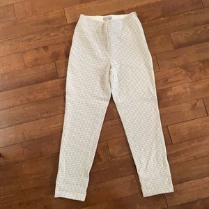 H&M gingham pattern pants